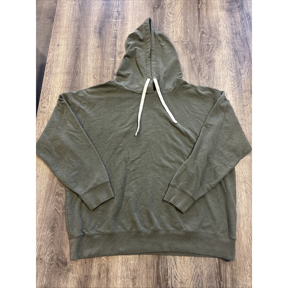 Buffalo David Bitton Men's Sherpa Lined Pull Over Hoodie Gray Size XL